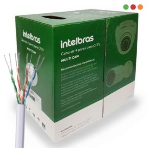 Cable UTP Cat 5e INTERIOR / Blanco / CCA / 305 mts / MC8CBR | INTELBRAS