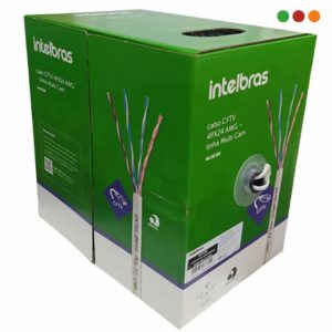 Cable UTP Cat 6 INTERIOR / 100% Cobre / BLANCO / 305 mts. IG6CBR| Intelbras