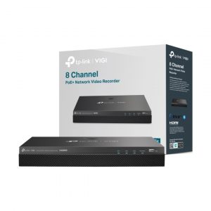NVR TP-LINK VIGI NVR2008H-8MP | PoE+ de 8 canales