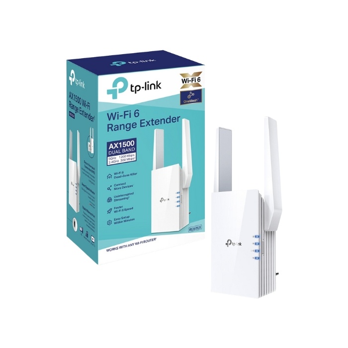 Extensor de Cobertura WiFi TP-LINK RE505X | AX1500, WiFi 6, Mesh - Imagen 2