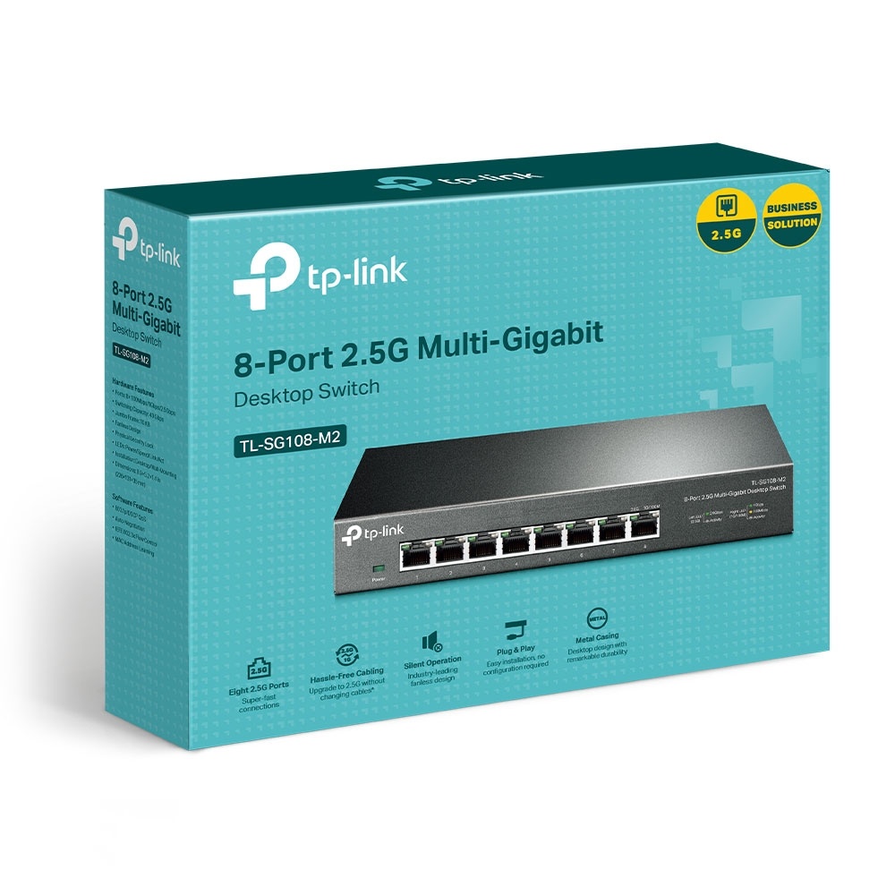 Switch TP-LINK TL-SG108-M2 | 8 Puertos 2.5 Gbps - Imagen 5