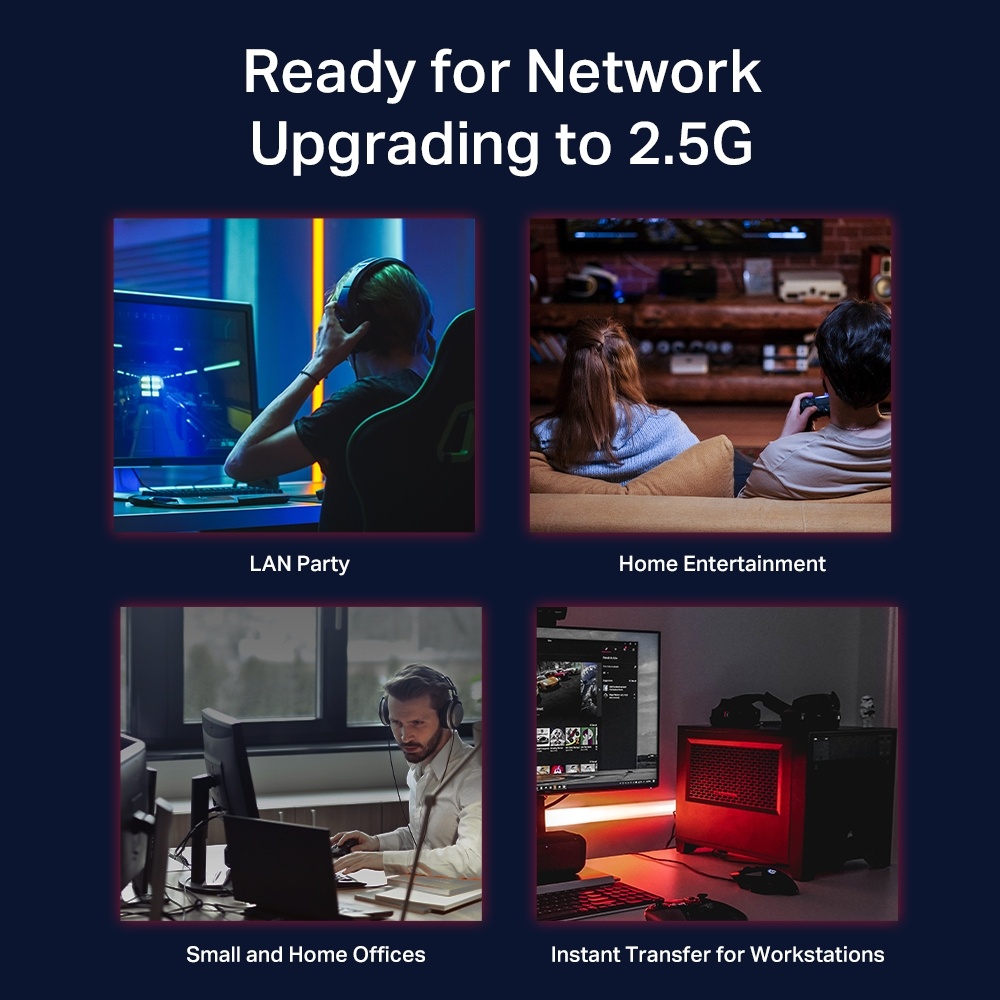 Switch TP-LINK TL-SG108-M2 | 8 Puertos 2.5 Gbps - Imagen 7