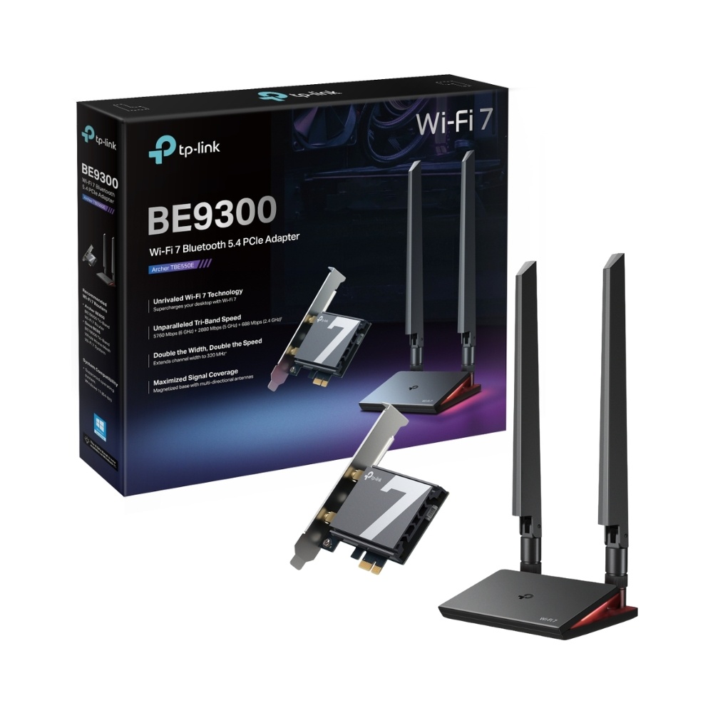 Tarjeta de Red TP Link Archer TBE550E | PCI-E, Wi-Fi 7 Bluetooth 5.4 - imagen 2