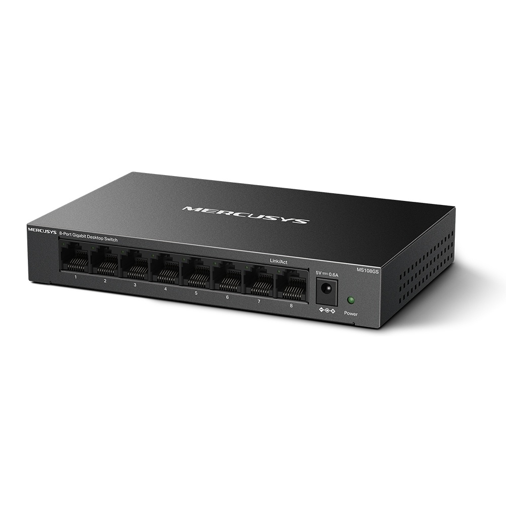 Switch MERCUSYS MS108GS | 8 Puertos Gigabit - imagen 3