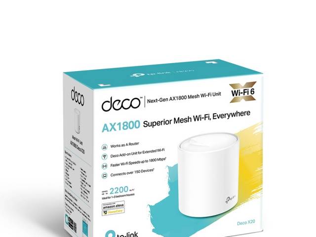 Access Point TP-LINK Deco X20 (Pack x1) | AX1800, WiFi 6, Mesh - Imagen 4