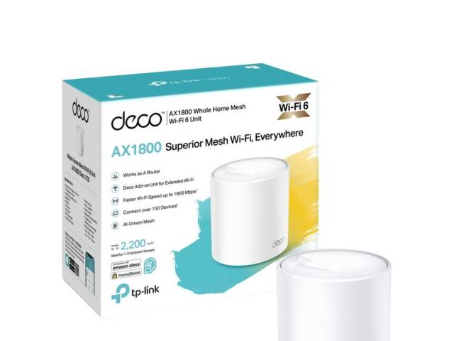 Access Point TP-LINK Deco X20 (Pack x1) | AX1800, WiFi 6, Mesh - Imagen 2