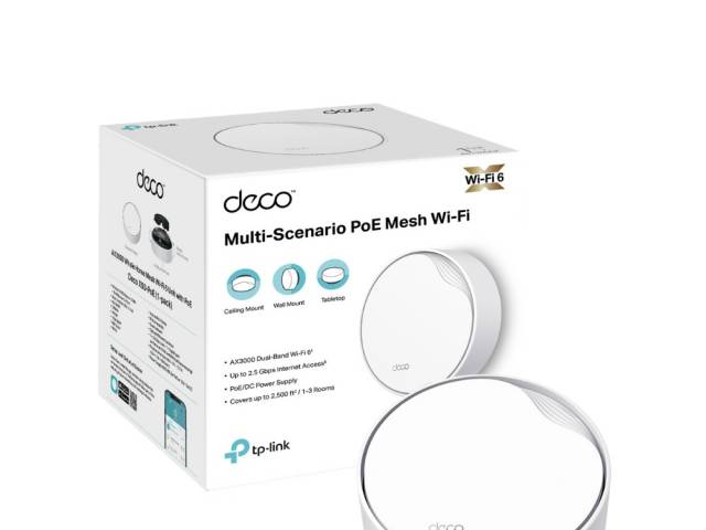 Access Point TP-LINK Deco X50 POE (Pack x1) | AX3000, WiFi 6, Mesh - Imagen 2