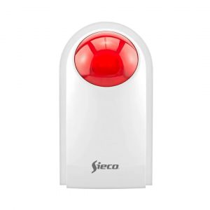 Sirena Exterior Inalámbrica SCH407 Sieco
