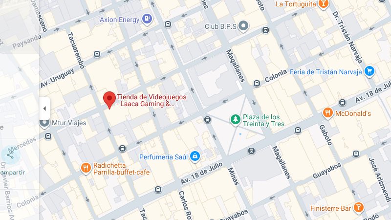 Ubicacion de Laaca Tech en Google Maps