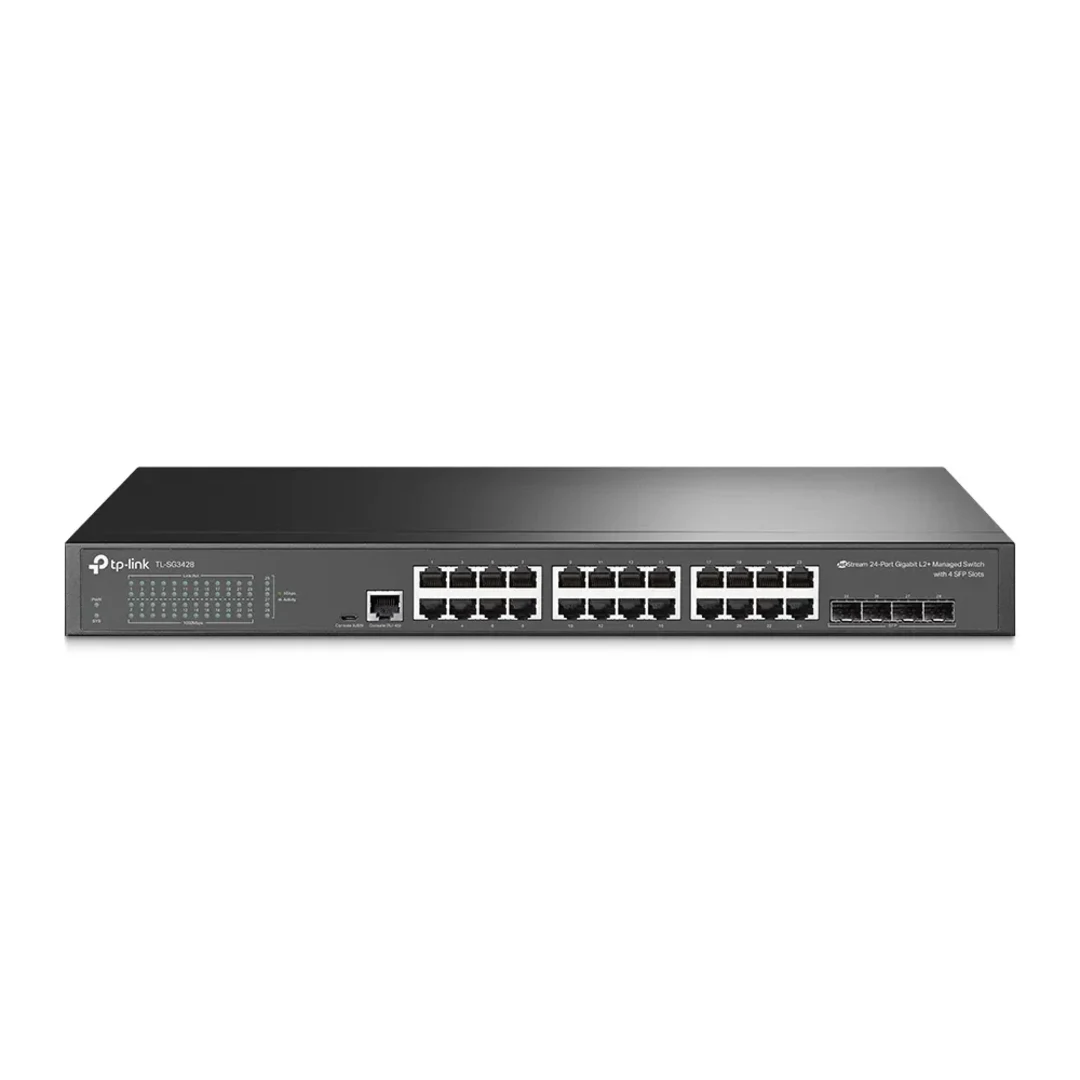 Switch TP-Link Omada TL-SG3428 28 Puertos Gigabit 4 SFP