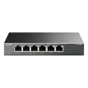 Switch PoE TP-Link TL-SF1006P 6 Puertos 10/100 Metálico