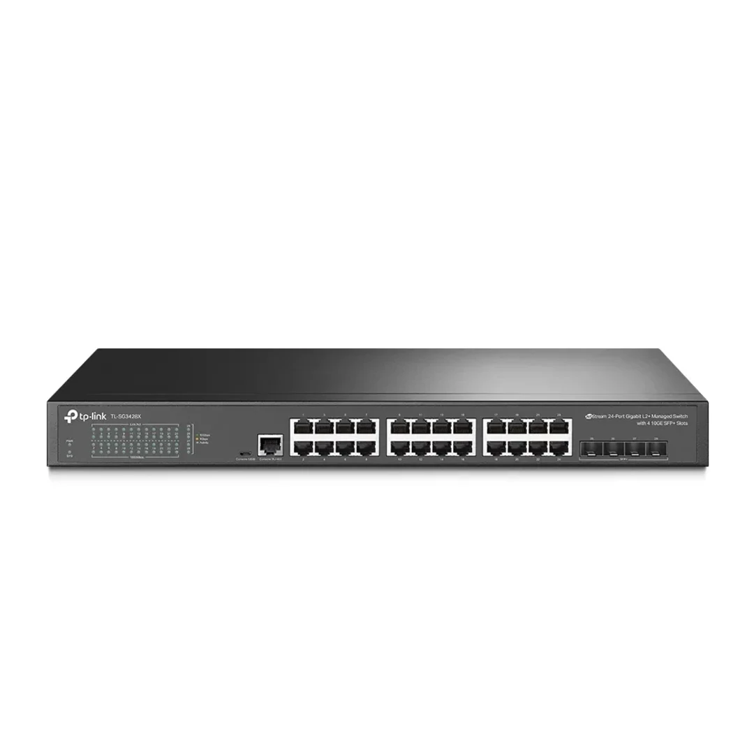 Switch TP-Link Omada SG3428X 24 Puertos Gigabit 4 SFP+