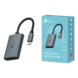 Lector de Tarjetas TP-Link UA430C USB-C SD y microSD USB 3.0