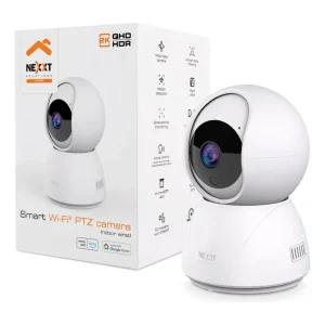 Cámara Inteligente Lan Wi-fi Interior 3mp 2k Nexxt Nhc-ip10 Color Blanco