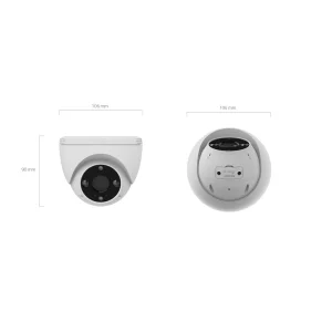 Cámara Wi-Fi EZVIZ CS-H4 2K audio