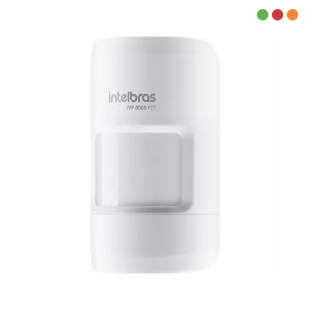 Sensor PIR Inalambrico Intelbras IVP 8000 PET AMT 8000 - imagen 8