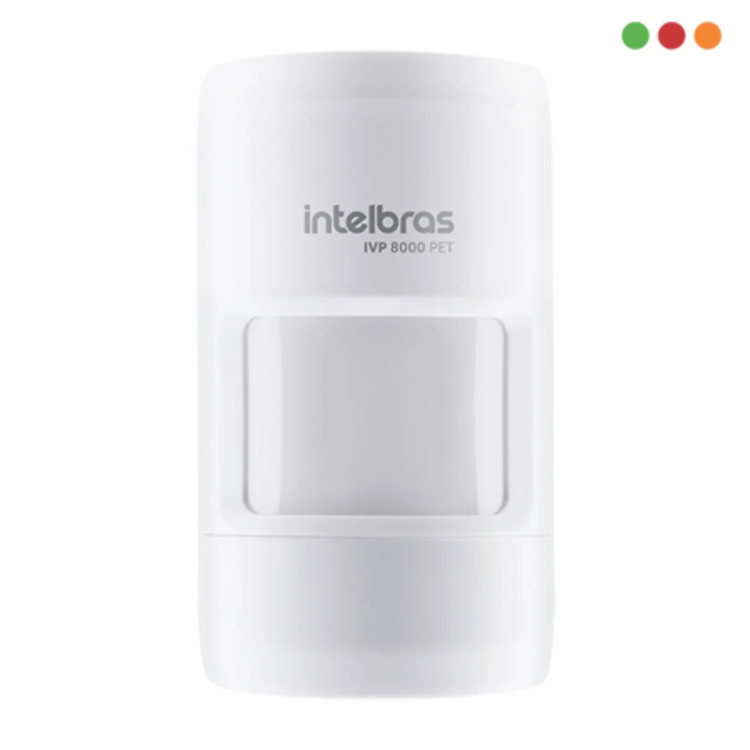 Sensor PIR Inalambrico Intelbras IVP 8000 PET AMT 8000