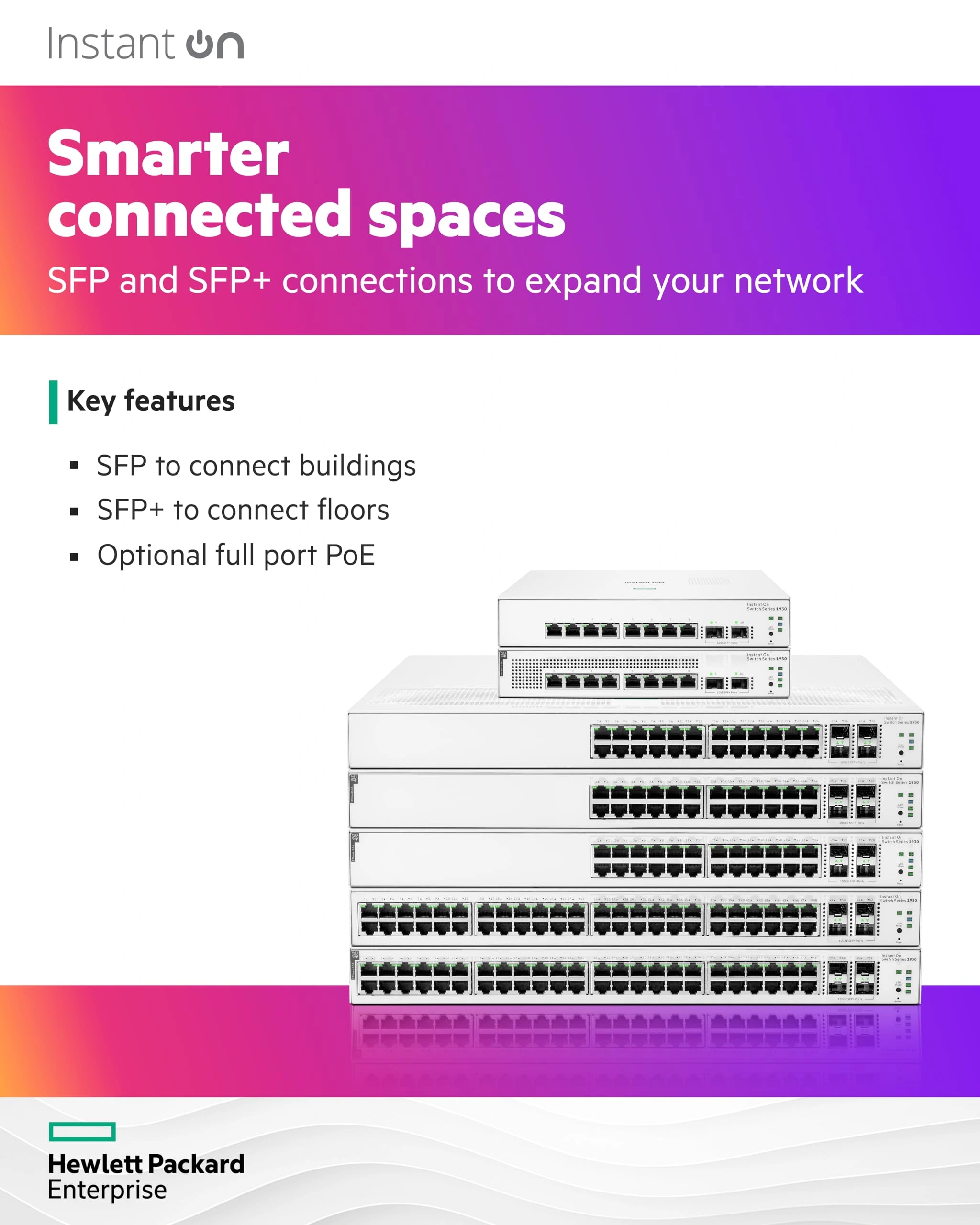 Switch Aruba Instant On 1930 48 Puertos Gigabit 4 SFP+ Administrable - imagen 5