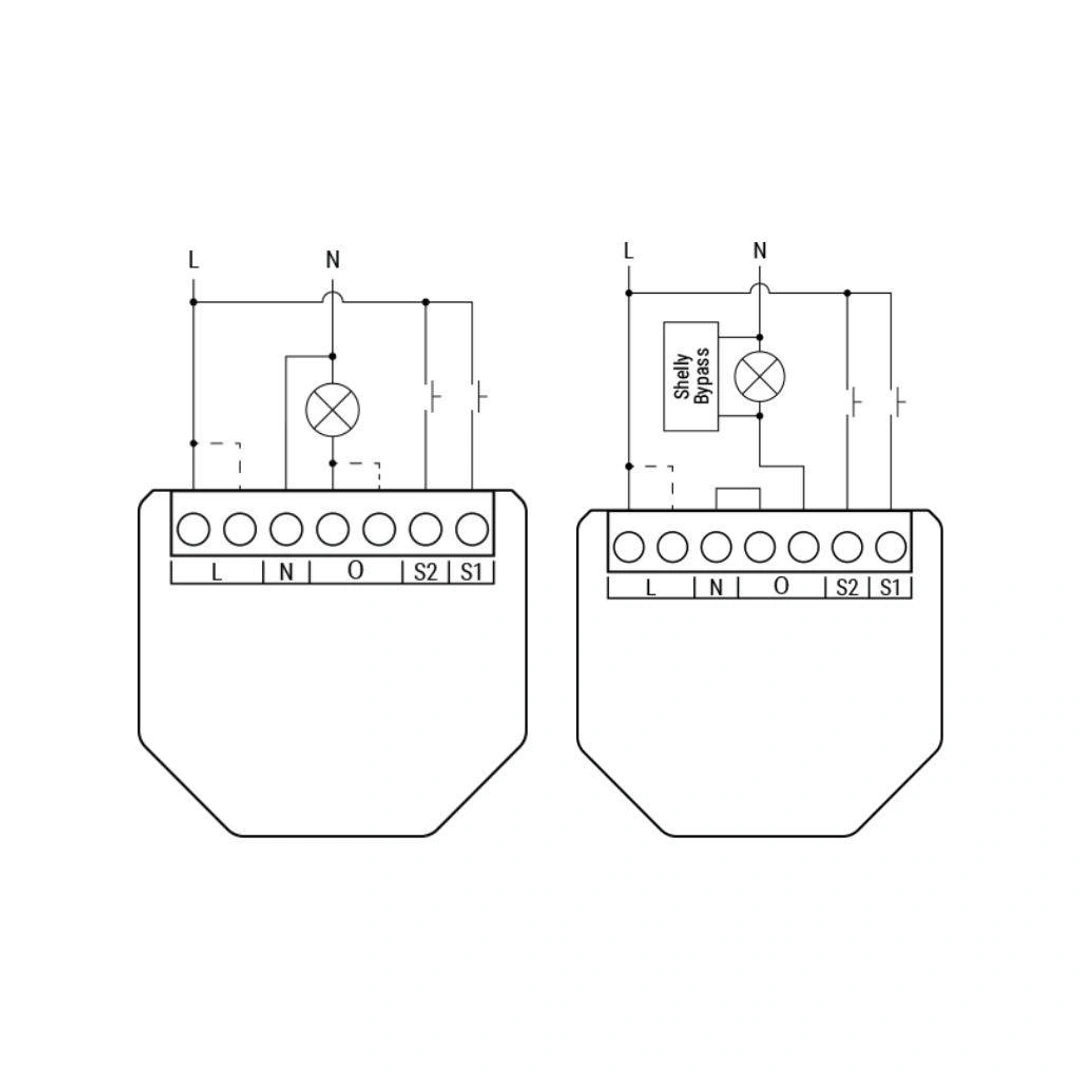 Dimmer Inteligente Shelly Dimmer Gen4 Wi-Fi, Bluetooth, Zigbee y Matter - imagen 5