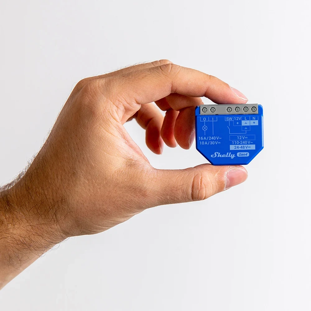 Relé Inteligente Shelly 1 Gen4 Wi-Fi 6, Zigbee y Matter - imagen 3