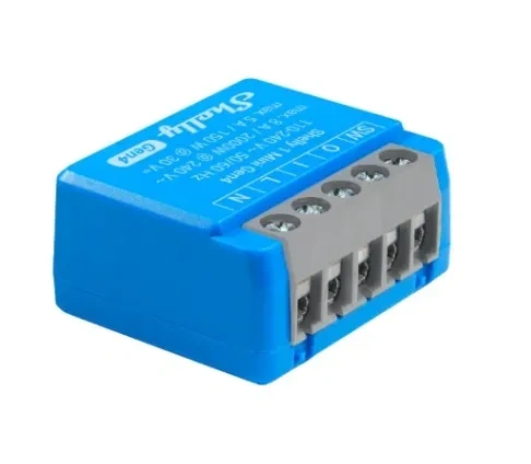 Relé Inteligente Shelly 1 Mini Gen4 Wi-Fi 6, Zigbee y Matter - imagen 4