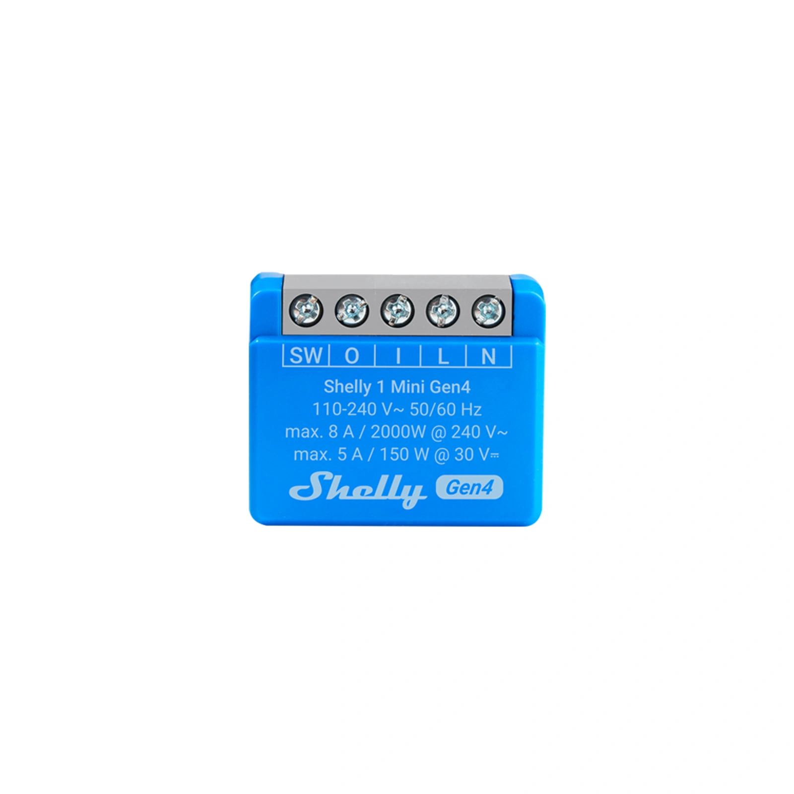 Relé Inteligente Shelly 1 Mini Gen4 Wi-Fi 6, Zigbee y Matter