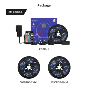 Tira LED Inteligente Sonoff L2 RGB Wi-Fi 2m