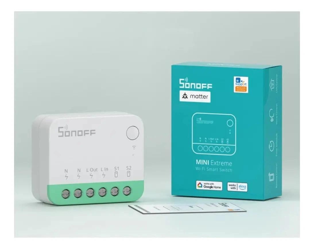 Interruptor Inteligente Sonoff MiniR4M Extreme Wi-Fi Matter - imagen 5