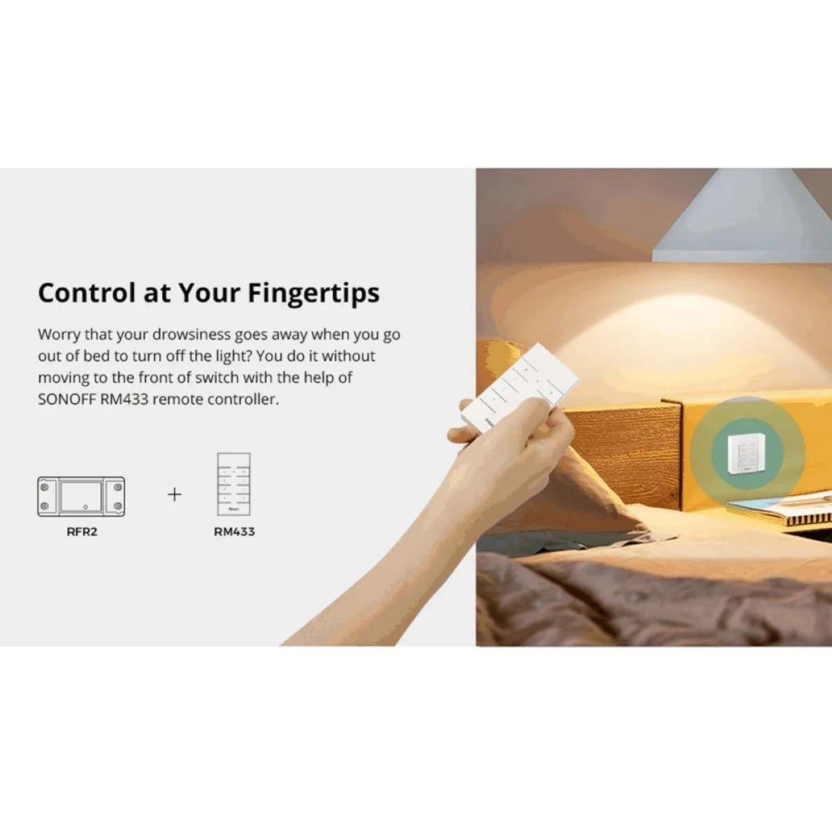 Interruptor Inteligente Sonoff RFR2 Wi-Fi + RF 433 10A - imagen 3