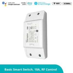 Interruptor Inteligente Sonoff RFR2 Wi-Fi + RF 433 10A