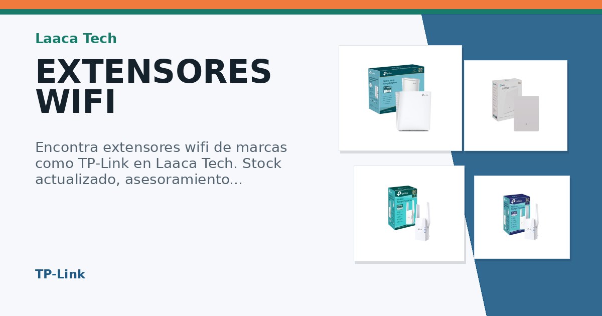 EXTENSORES WIFI