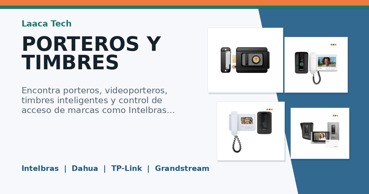 PORTEROS Y TIMBRES